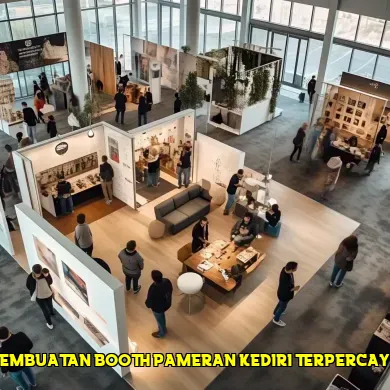 pembuatan booth pameran kediri terpercaya